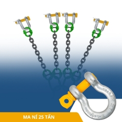 Ma Ní Cẩu Neo Giằng 25 Tấn Omega, Chữ U - MN25T