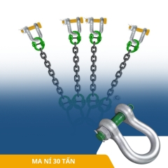 Ma Ní Cẩu Neo Giằng 30 Tấn Omega, Chữ U - MN30T