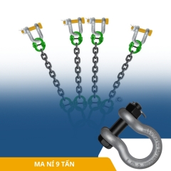 Ma Ní Cẩu Neo Giằng 9 Tấn Omega, Chữ U - MN9T