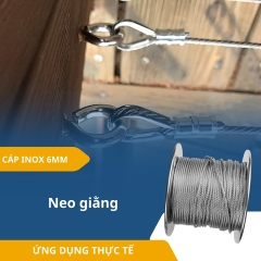 Dây Cáp Inox 6mm  - DCID6