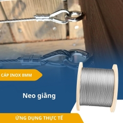 Dây Cáp Inox 8mm  - DCID8