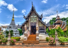 Vi vu từ thủ đô Bangkok đến Viêng Chăn