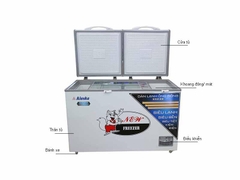Tủ đông Alaska 372 lít 2 chế độ BCD-5568C