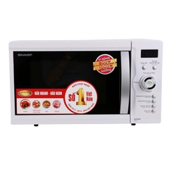 LÒ VI SÓNG ĐIỆN TỬ SHARP R-G371VN-W 23 LÍT CÓ NƯỚNG