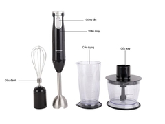 MÁY XAY CẦM TAY PANASONIC MX-SS1BRA 600W