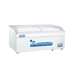 Tủ đông inverter kính cong Alaska  419 lít KC-550CI