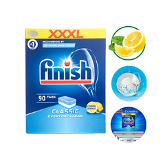 Viên rửa bát Finish Classic 90 viên hương chanh