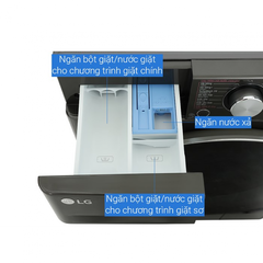 Máy giặt lồng ngang LG Inverter 12Kg FV1412S3B