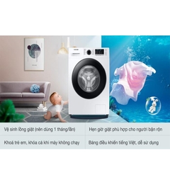 Máy giặt lồng ngang Samsung Inverter 10KG WW10TA046AE/SV