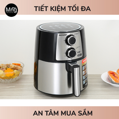 Nồi chiên không dầu Sharp KF-AF42MV-ST 3.5 lít
