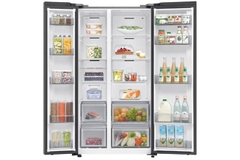 Tủ lạnh Samsung Inverter 655 lít Side By Side RS70F65Q3FSV