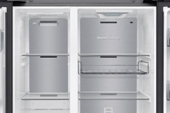 Tủ lạnh Samsung Inverter 615 lít Side By Side AI Home RS90F65D2FSV