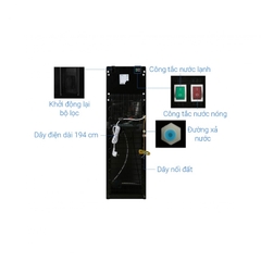 Cây nước nóng lạnh Toshiba RWF-W1830BV(K) 650W