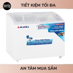 Tủ đông Alaska KC-210CI -2 cửa Inverter 210 Lít