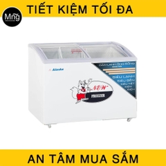 Tủ đông kính cong Alaska 210 lít KC-210