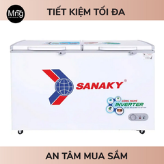 Tủ đông Sanaky dàn đồng 410L VH-5699HY3