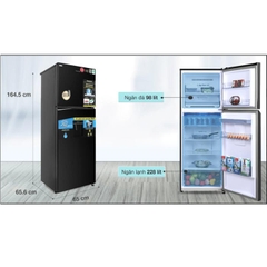 Tủ lạnh Panasonic 2 cánh Inverter 326L NR-TL351GPKV