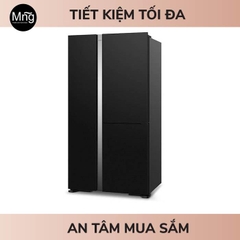 Tủ lạnh Side by Side Hitachi Inverter 590L R-M800PGV0 GBK