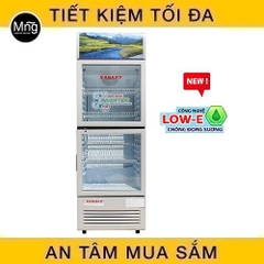 Tủ mát Sanaky 180 Lít 2 cửa Inverter VH-218W3L