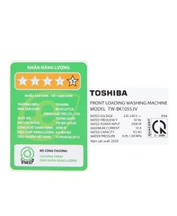 Máy giặt Toshiba 9.5 Kg lồng ngang Inverter TW-BK105S3V(SK)
