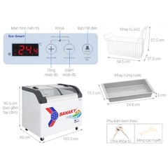 Tủ Đông Sanaky 280 lít VH-3899KB