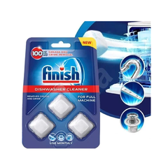 Viên vệ sinh máy rửa bát Finish FVVS3RG vỉ 3 viên