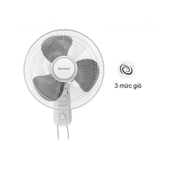 Quạt Treo Tường Không Có Điều Khiển Sharp PJ-W40MV-LG