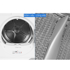 Máy sấy bơm nhiệt Bosch 9 kg WQG24570SG
