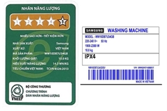 Máy giặt Samsung Bespoke AI EcoBubble Inverter 10 kg WW10DB7U34GBSV