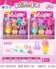 Vỉ búp bê trang điểm
