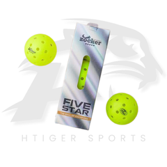 Combo 3 quả bóng thi đấu Pickleball Zocker Five Star