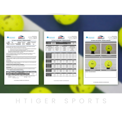 Combo 3 quả bóng thi đấu Pickleball Zocker Five Star