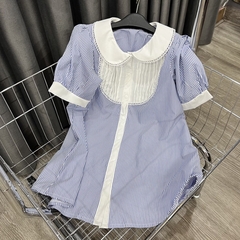 Áo bầu công sở, kiểu dáng thời trang, vải mềm mát, đủ size cho mẹ bầu