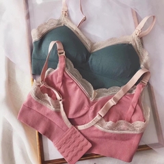 Áo Lót Bầu không gọng, áo lót bra bầu, chất cotton mềm, thoải mái cho mẹ bầu mặc đến sau sinh
