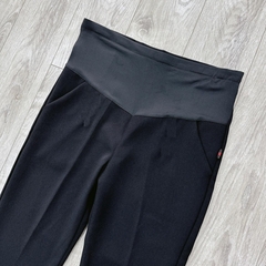 Quần baggy bầu công sở, chất vải umi co giãn thoải mái cho mẹ bầu