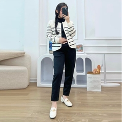 Quần baggy bầu công sở, chất vải umi co giãn thoải mái cho mẹ bầu