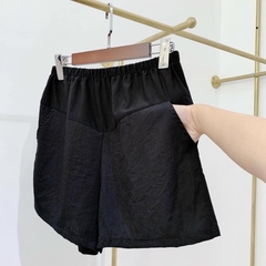 Quần đùi bầu - Vải đũi mềm, mát - Phục vụ nắng nóng cho mẹ bầu - Full size từ M đến 5XL