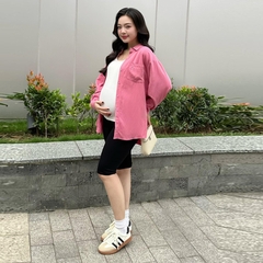 Quần lửng bầu, quần bầu lửng legging - Chất umi cotton mềm đẹp co dãn 4 chiều - đủ size đến 90kg thoải mái cho mẹ bầu