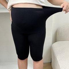 Quần lửng bầu, quần bầu lửng legging - Chất umi cotton mềm đẹp co dãn 4 chiều - đủ size đến 90kg thoải mái cho mẹ bầu