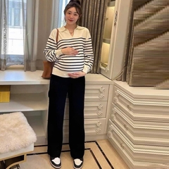 Quần Bầu Tăm Lạnh, Quần Bầu Dài, Dáng Suông Thời Trang, Mềm Đẹp Trẻ Trung, Thoải Mái Cho Mẹ Bầu Mặc 4 Mùa