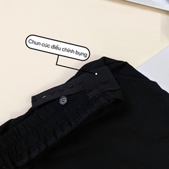 Quần short bầu, quần bầu ngắn, chất cotton umi giúp mẹ bầu thoải mái