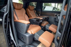 ALPHARD ĐEN - NỘI THẤT ĐỎ NÂU