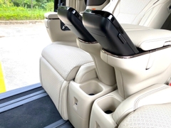 ALPHARD TRẮNG - NỘI THẤT NÂU
