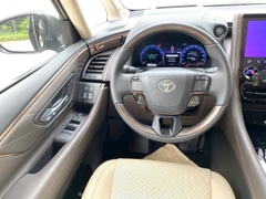 ALPHARD TRẮNG - NỘI THẤT NÂU