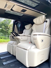 ALPHARD TRẮNG - NỘI THẤT NÂU