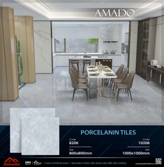 GẠCH LÁT NỀN 80 X 80 AMADO XƯƠNG PORCELAIN TILES