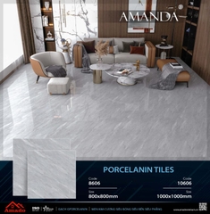 GẠCH LÁT NỀN 80 X 80 AMADO XƯƠNG PORCELAIN TILES