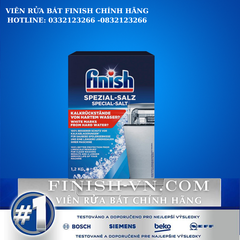 Muối làm mềm nước Finish hộp 1,2kg