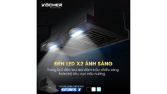 Máy Hút Mùi Turbo X-350N
