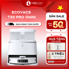 Robot hút bụi lau nhà Ecovacs Deebot T30 Pro Omni Bản Quốc Tế